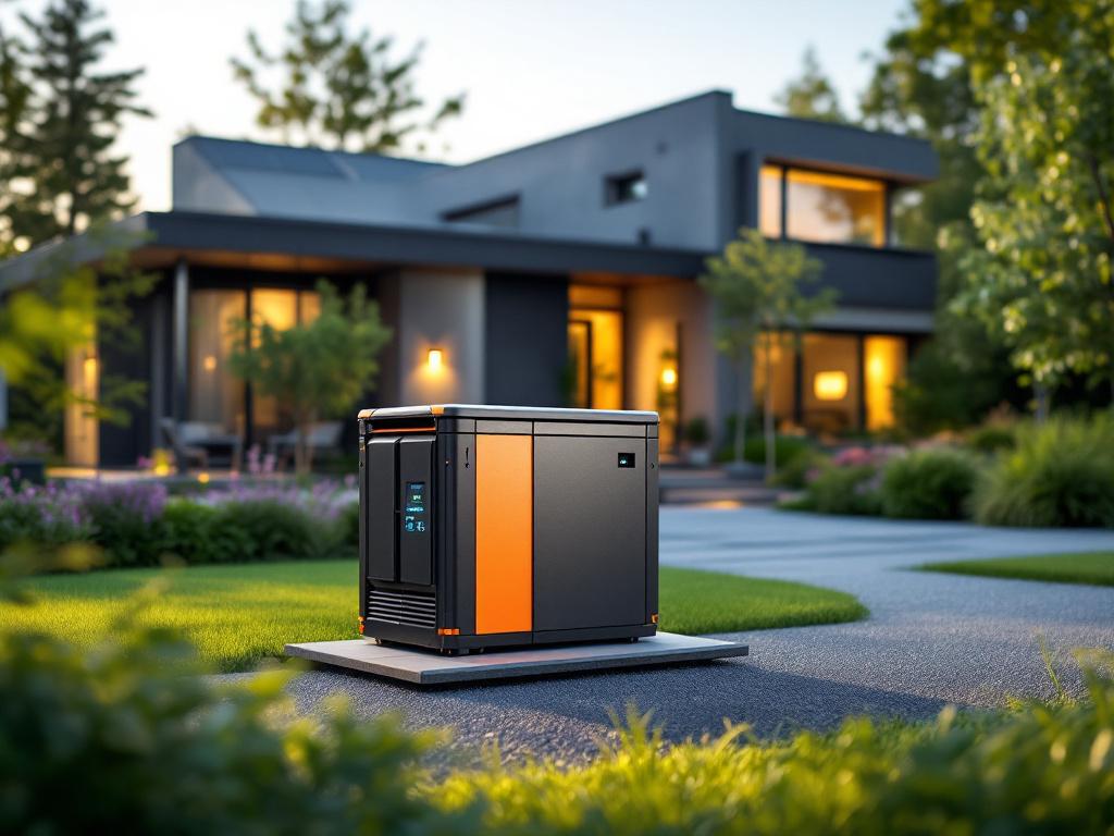 Backup generator integrated with battery energy storage