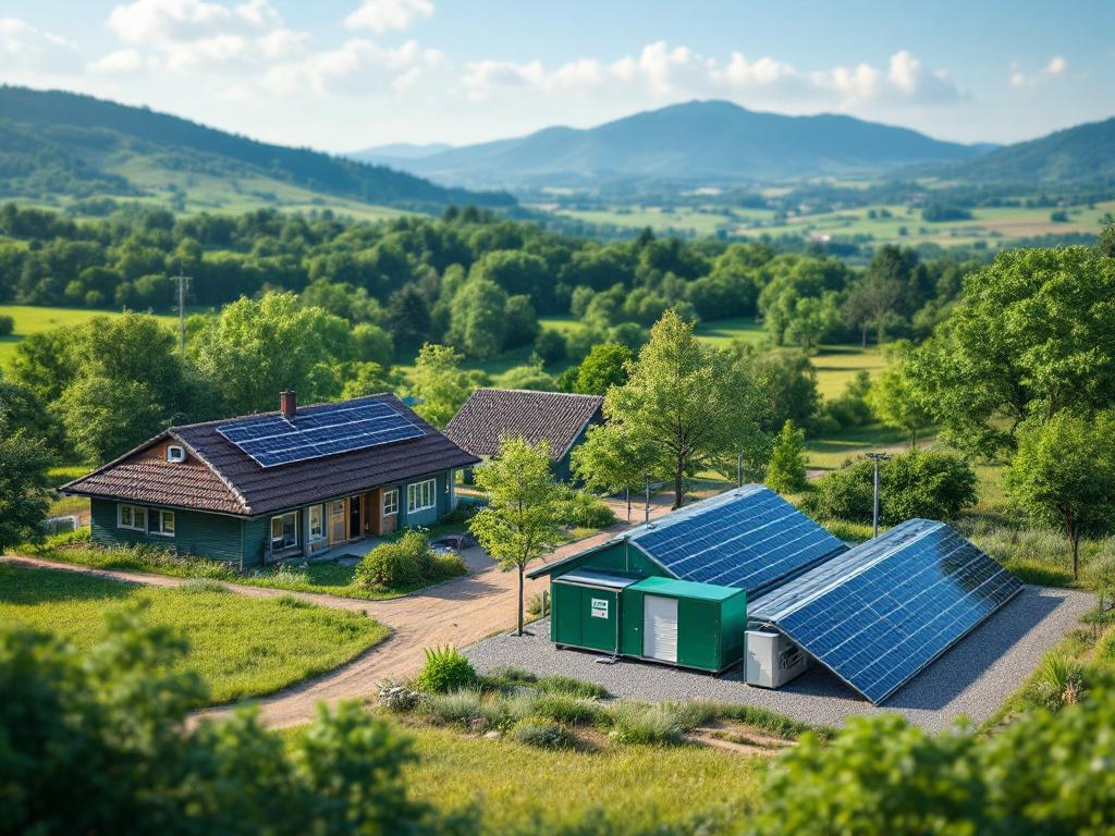 Battery Energy Storage and Power Generators for Grid Independence