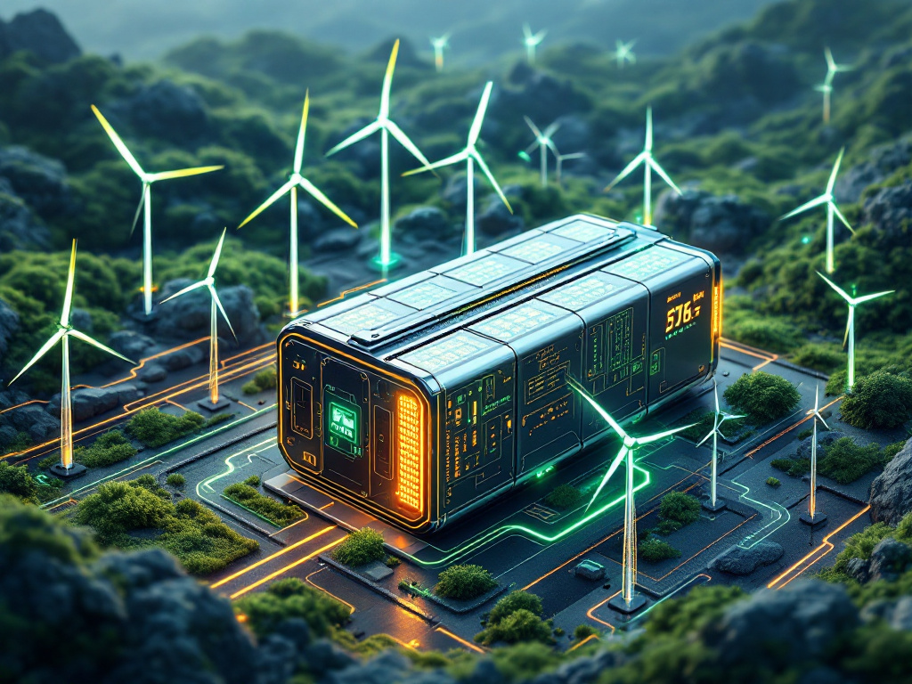 Battery Storage Integrated with Power Generators