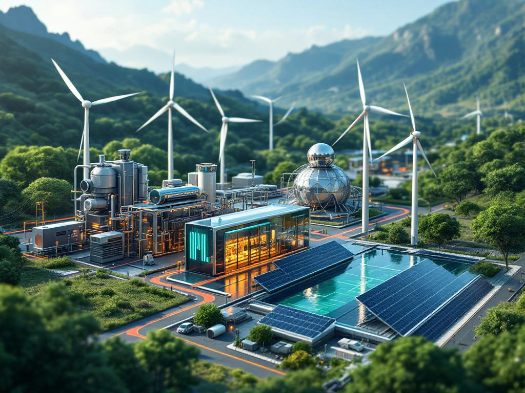 Futuristic hybrid power systems with generators and energy storage devices