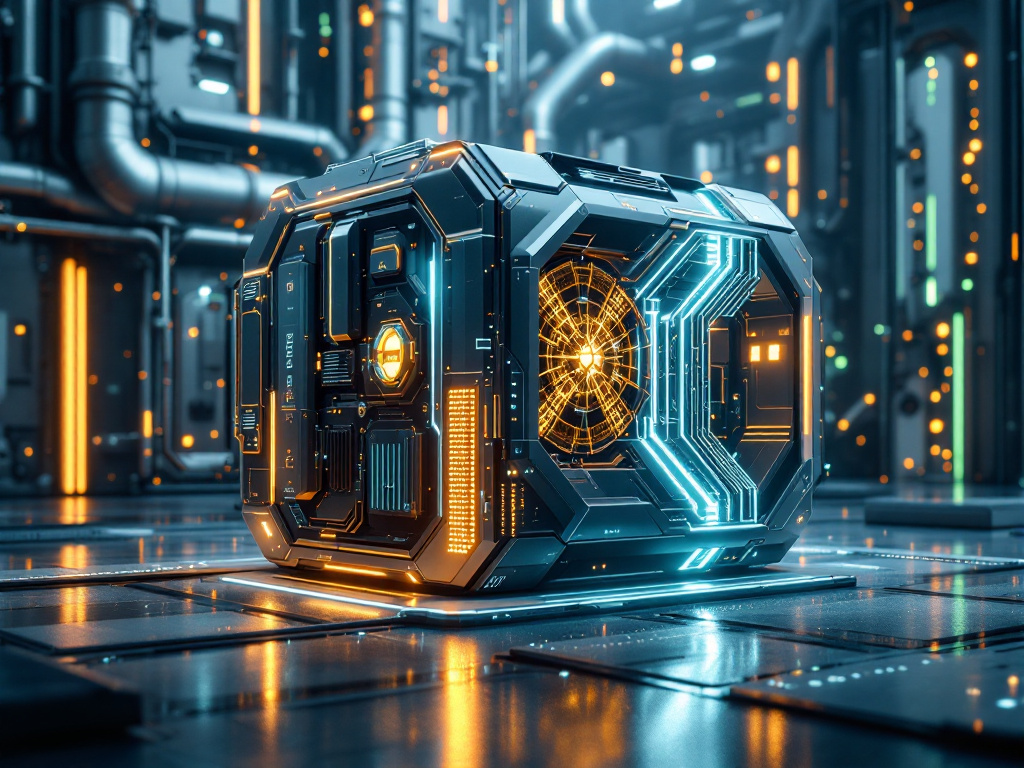 Futuristic power generator with advanced energy storage technology