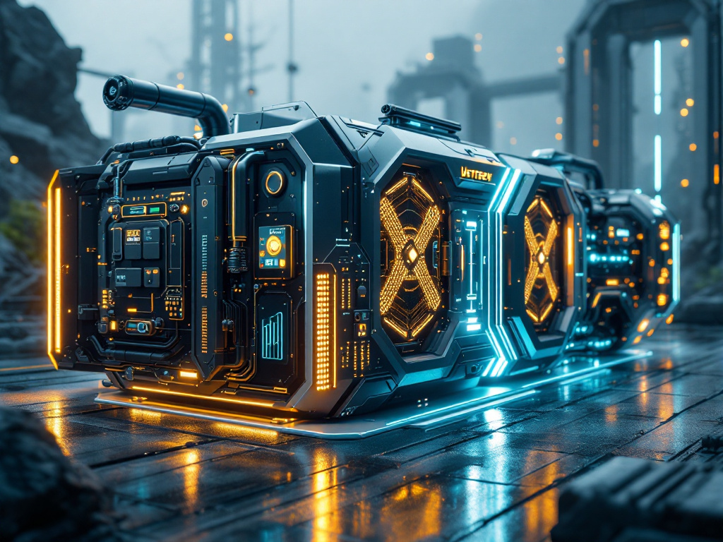 Futuristic power generators with integrated battery systems