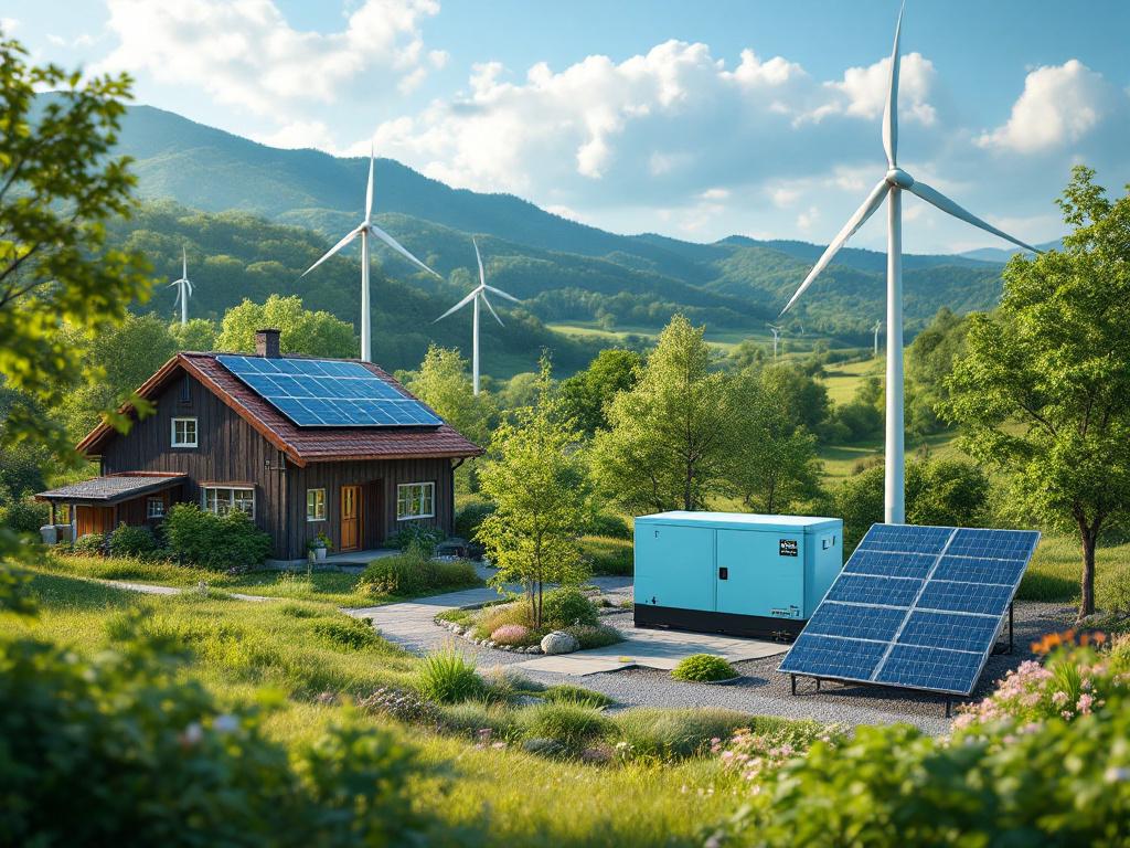 Hybrid Power Solutions with Renewable Energy