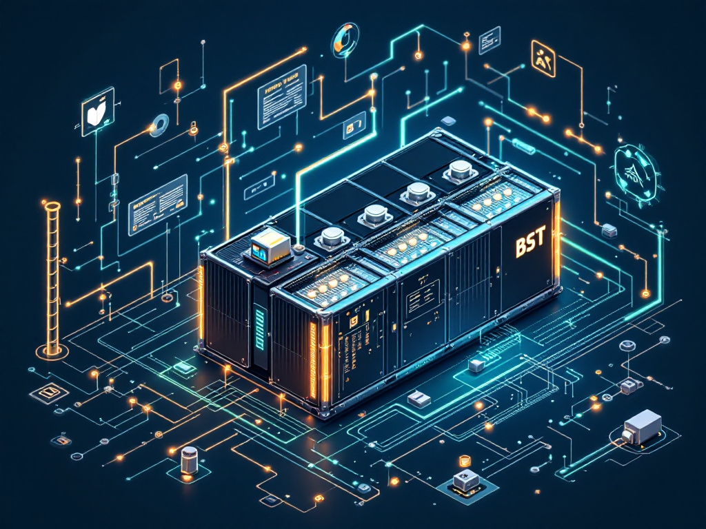 Industrial Application of Battery Storage with Generators