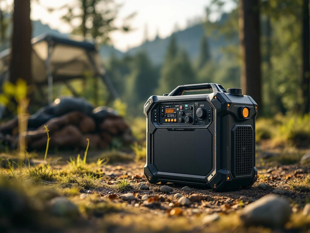 Innovative Portable Generator with Battery Storage