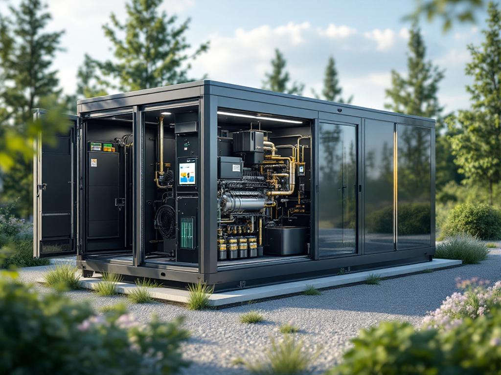 Modern Power Generator with integrated Battery Energy Storage