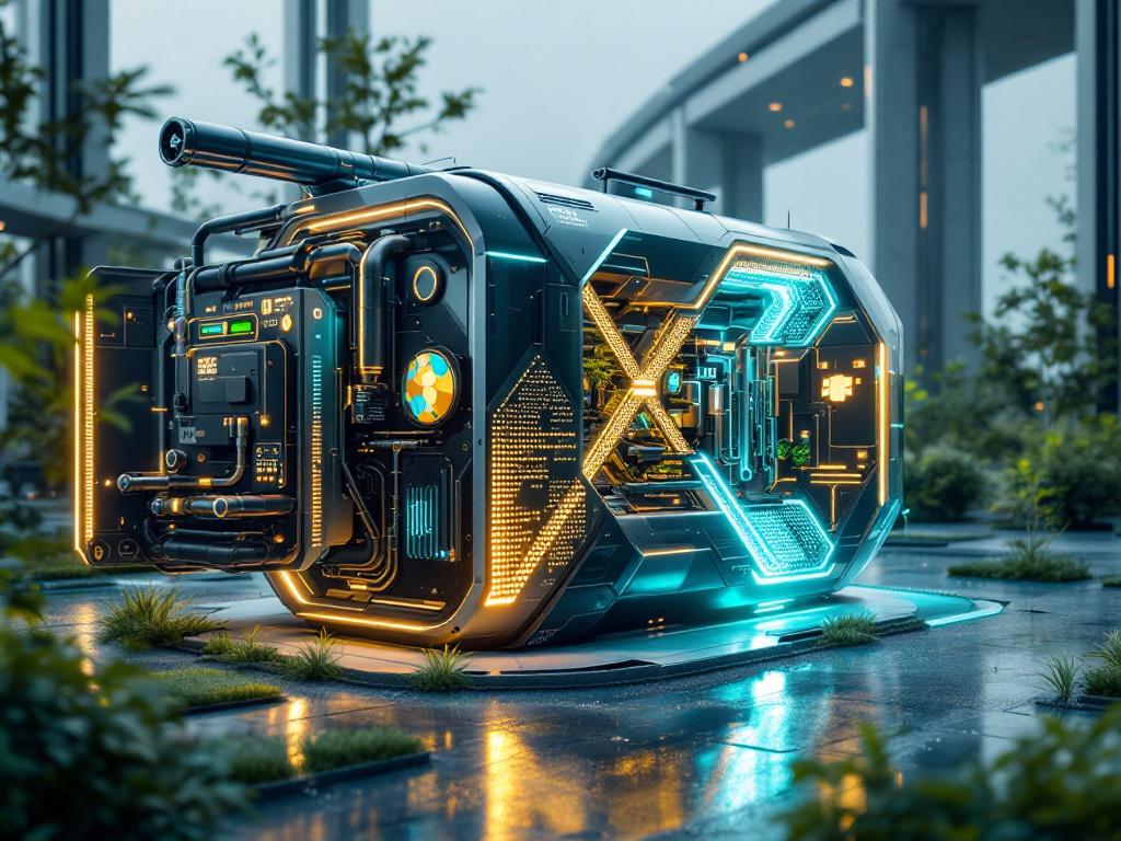 Modern power generator with sustainable energy