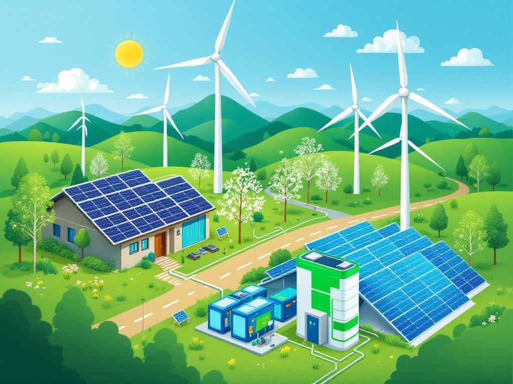 Integration of Renewable Energy with Battery Storage