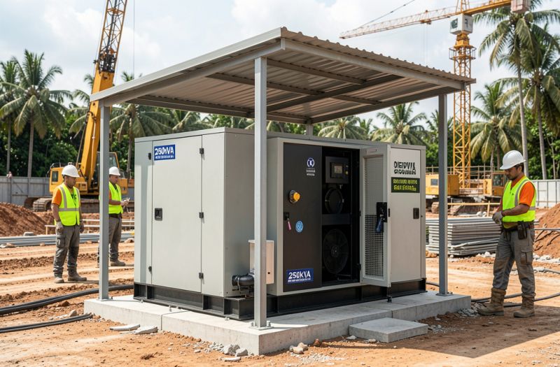 Construction Site Generator Malaysia — Reliable Power On-Site