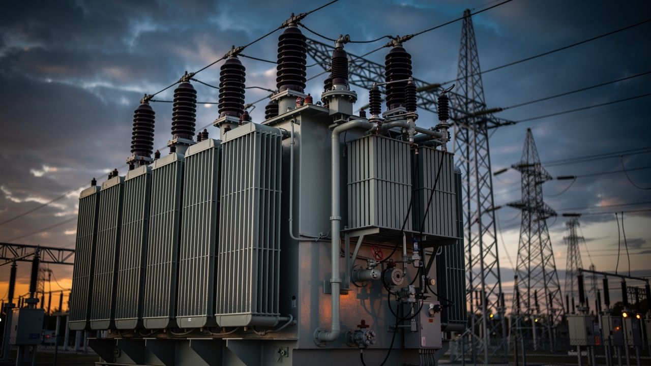 Transformer step-up menaikkan voltan sehingga 275kV