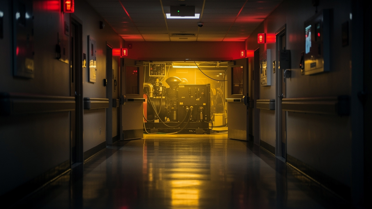 Hospital: UPS memegang beban milisaat pertama sebelum genset hidup