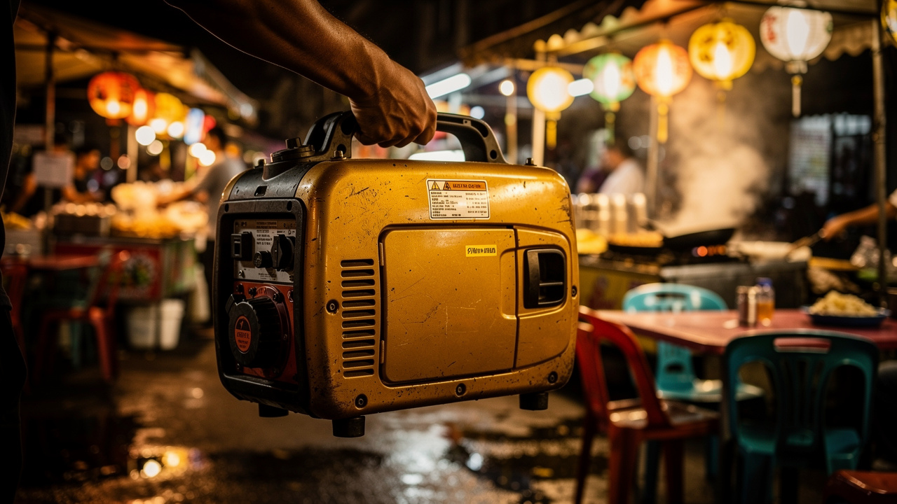 Genset petrol kecil: ringan, murah dan mudah dibawa ke mana-mana