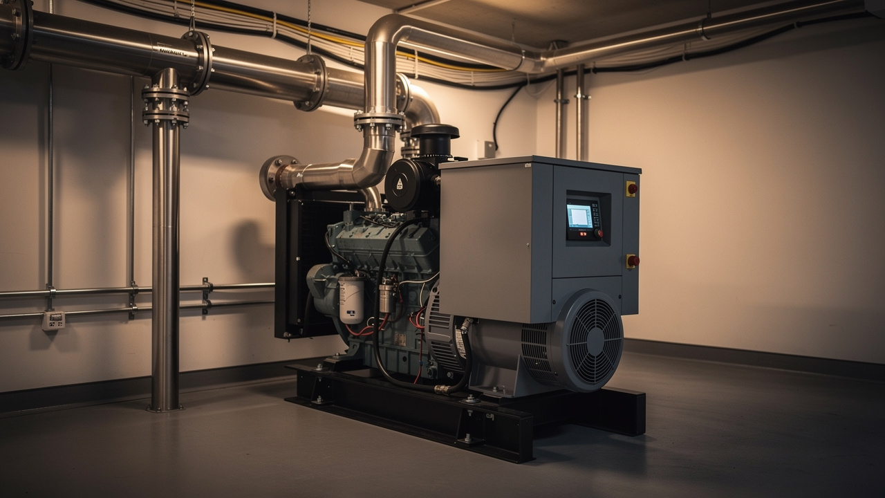 Genset gas: bersih dan senyap bila bekalan NG/LPG tersedia
