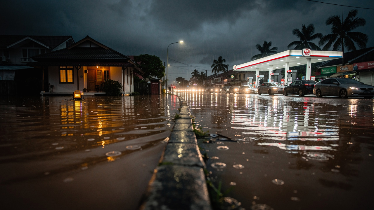 Musim banjir: bahan api strategi menentukan berapa lama rumah anda bernyala