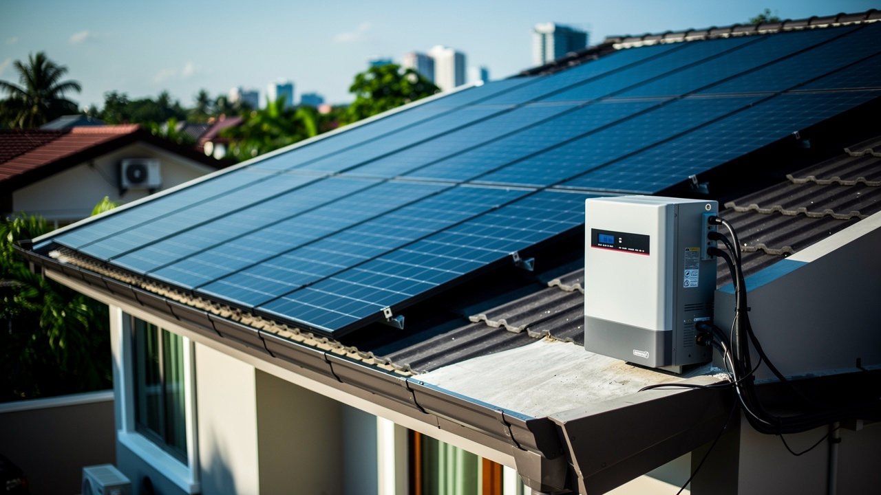 Masa depan: solar bumbung, bateri dan grid pintar
