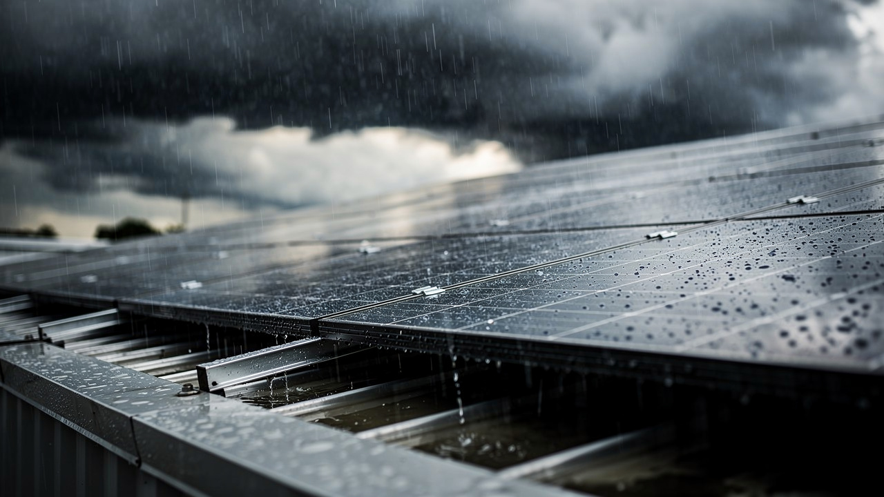 Kelemahan solar bateri: hujan berhari-hari membuatkan bateri kosong