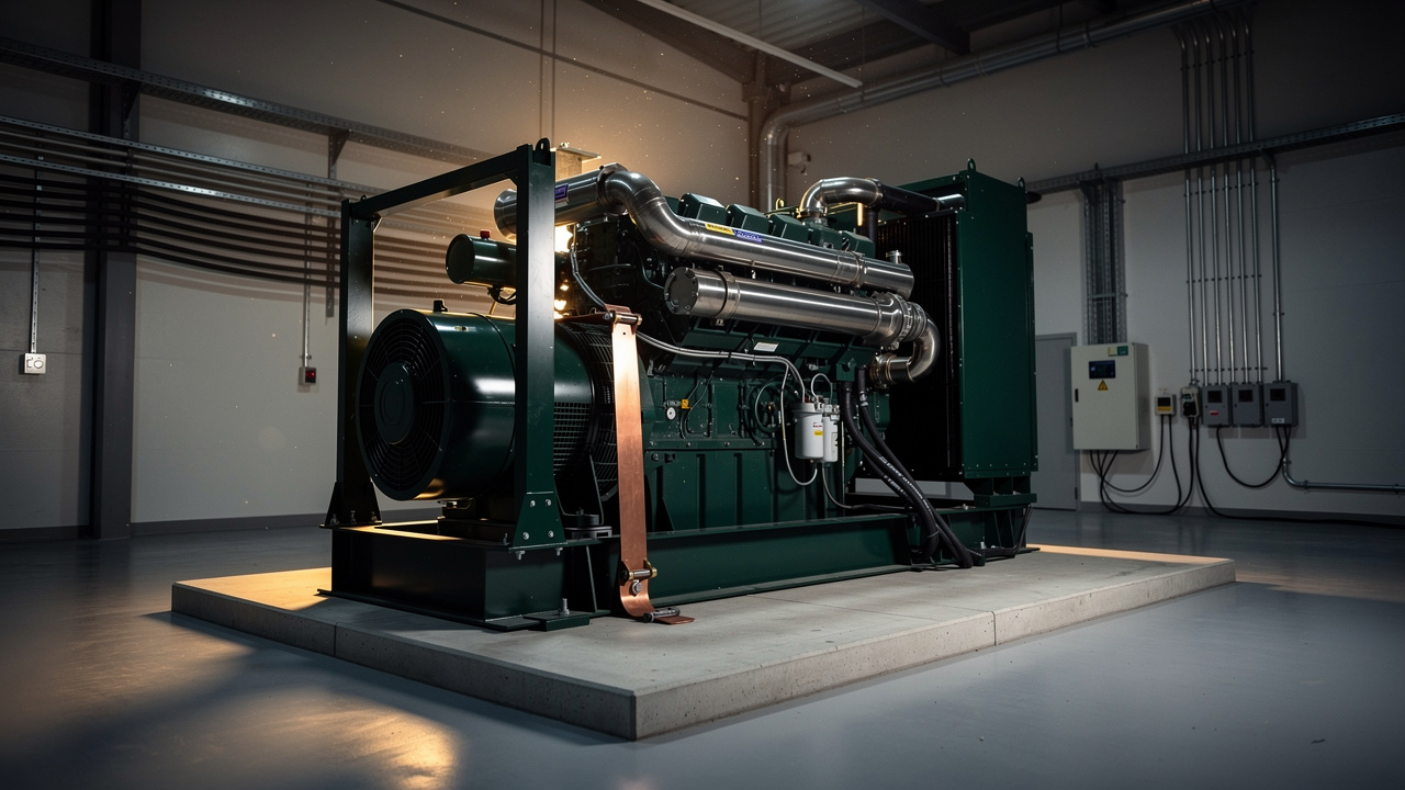 Genset dengan tali pembumian kuprum pada besi: kesilapan ke bumi, bukan ke pengendali