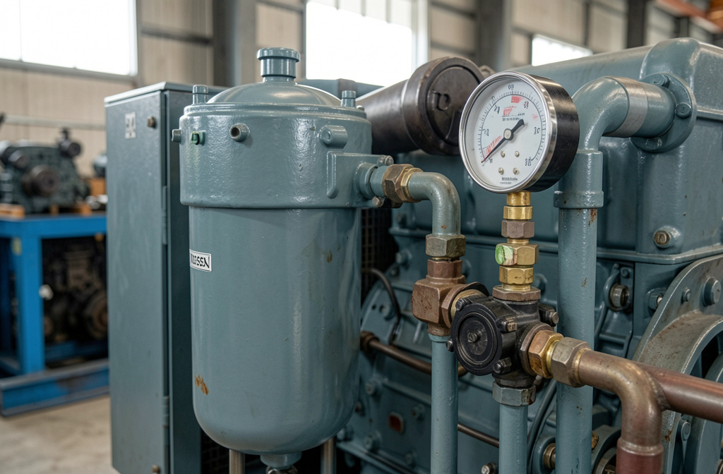 Fuel metering and day tank on fuel saving gensets at a Malaysian industrial site