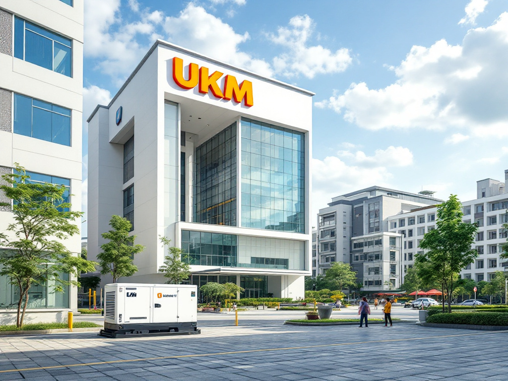 UKM Bangi campus with backup power generator for research fa
