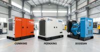Cummins vs Perkins vs Doosan generator comparison Malaysia