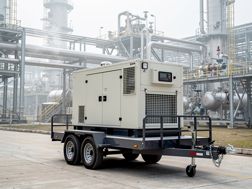 125kVA generator serving Pasir Gudang petrochemical industry
