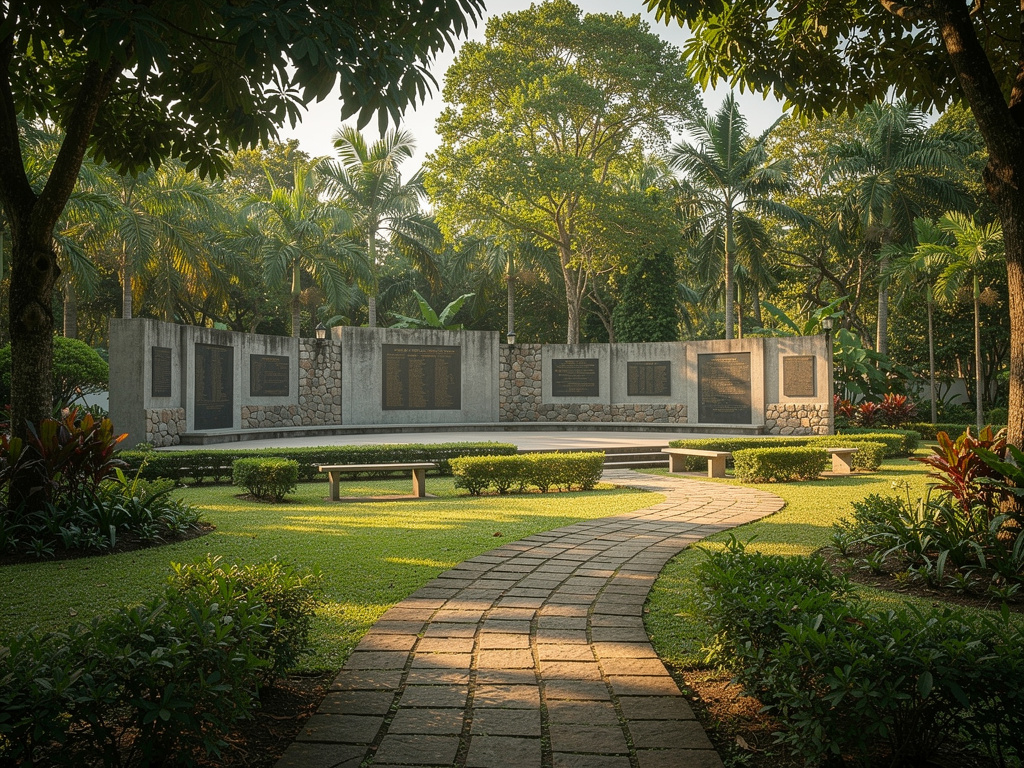 Taman Peringatan Sandakan yang tenang