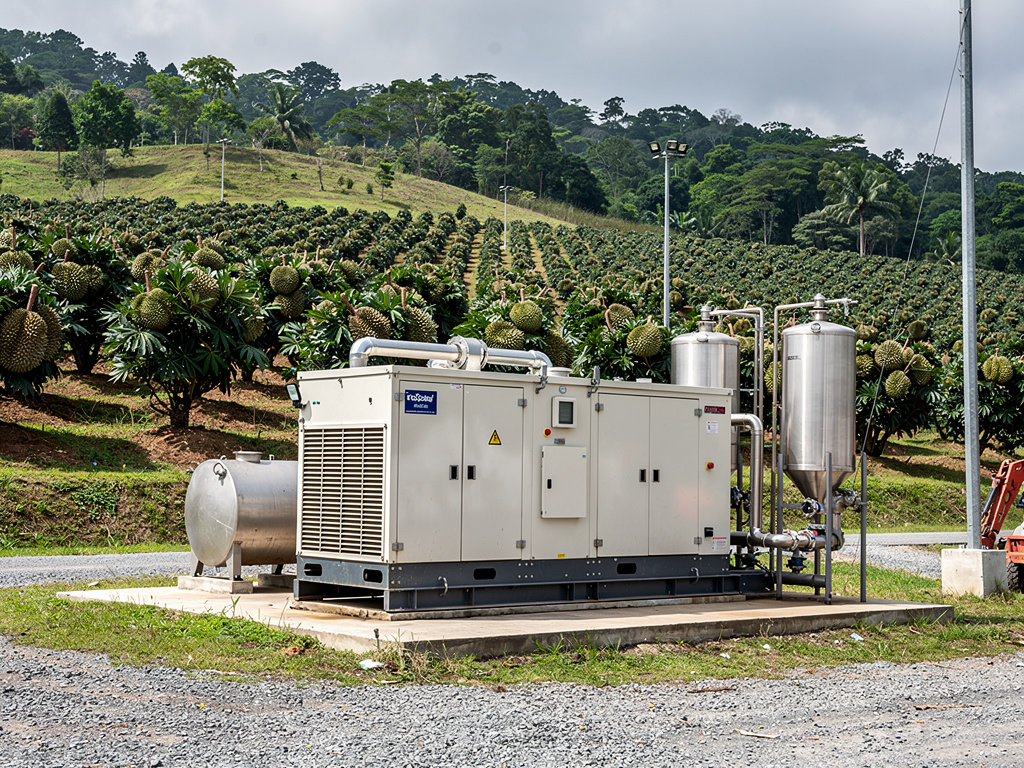 Generator serving Segamat agricultural industry.