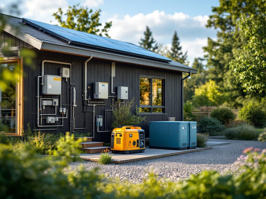 Power Generator and Battery Storage Solution for Homes