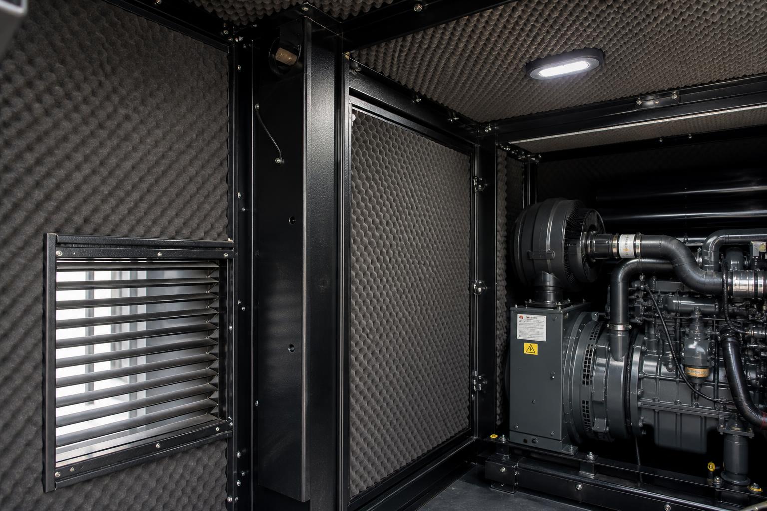 Genset canopy silent generator