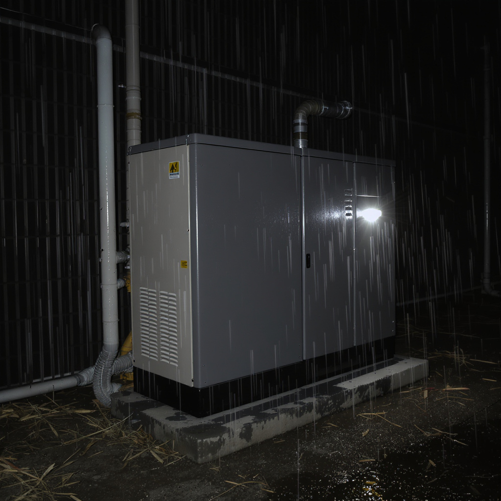 Monsoon-proof backup power for Malaysian homes and factories at night