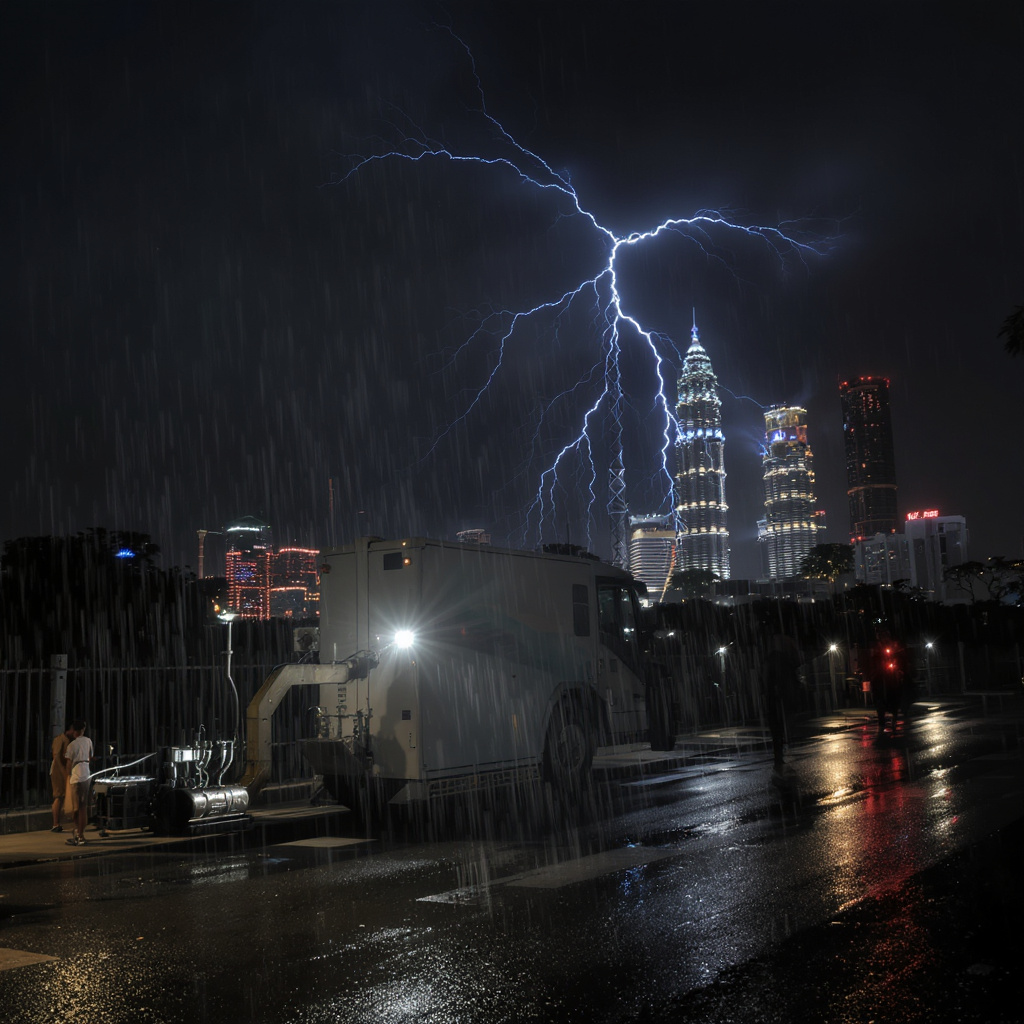 Monsoon-resilient backup power for Malaysian homes and factories at night