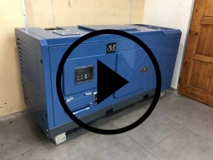 reefer genset play button