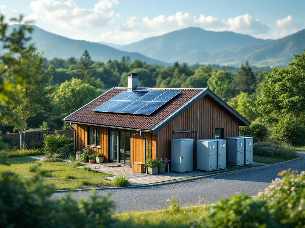 Small business with battery energy storage systems in use