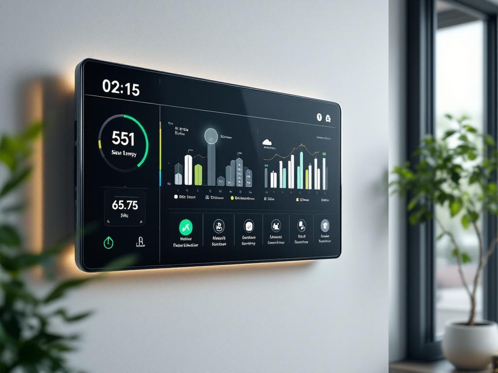 Smart Home System with Energy Display
